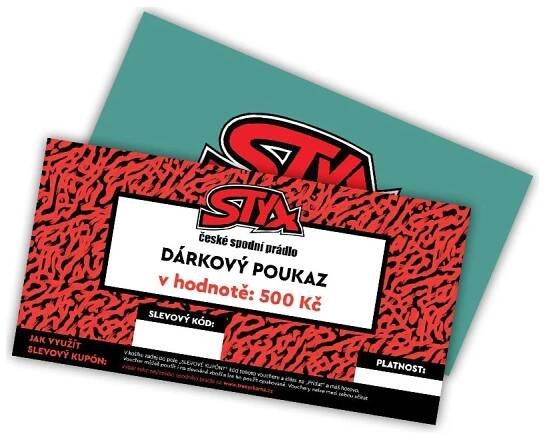 Elektronický voucher Styx 200,- zaslání pouze e-mailem uni od 200 Kč - Heureka.cz