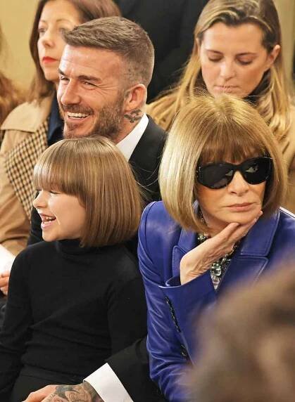 Harper Beckham and Anna Wintour’s Twinning Bobs and More Short Hair Inspo