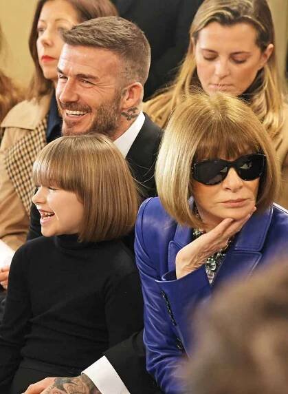 Harper Beckham and Anna Wintour’s Twinning Bobs and More Short Hair Inspo