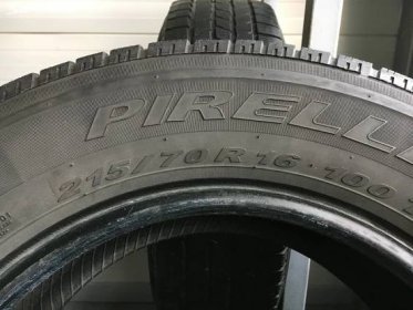 Zimní pneu č.108, Pirelli 215 70 16. - Česká Lípa - Sbazar.cz