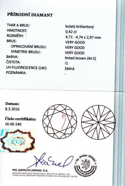 ČGL Certifikát 9243