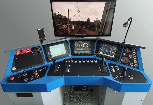 Railway driving simulator – S.C. BLACKRAIL-TECH S.R.L.
