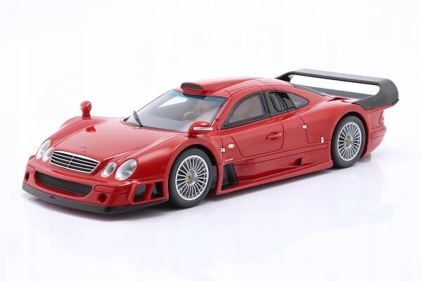 Mercedes-Benz CLK GTR Super Sport 1999 Red GT Spirit 1:18 Model auta