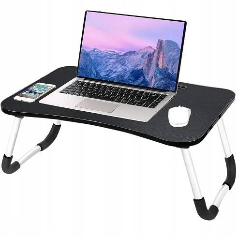 STOLEK POD NOTEBOOK MINI SKLÁDACÍ PSACÍ STŮL ČERNÝ SKLÁDACÍ PODSTAVEC NA POSTEL EAN (GTIN) 6927784822281