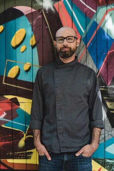 Head chef nr. 2 Gavin Lewis restaurace Benjamin.