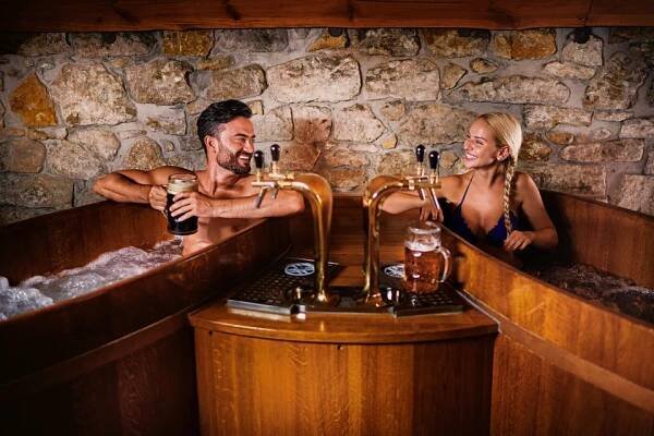 Pivní lázně Spa Beerland Karlovy Vary s neomezenou konzumací piva