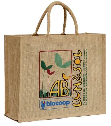 Jute bags Organic stores