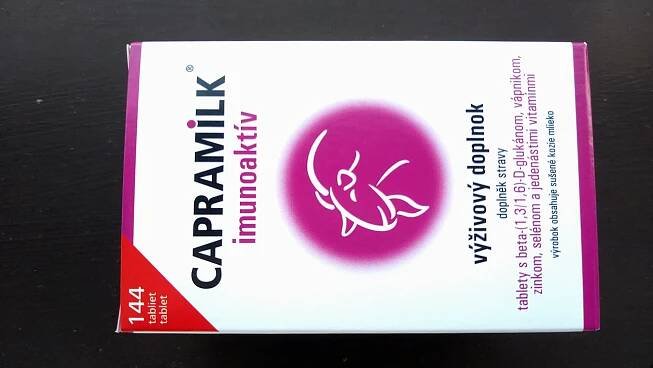 Podrobné informace o potravině CAPRAMILK imunoaktív