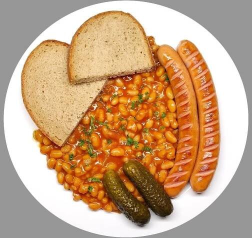 Fazole s párkem recept