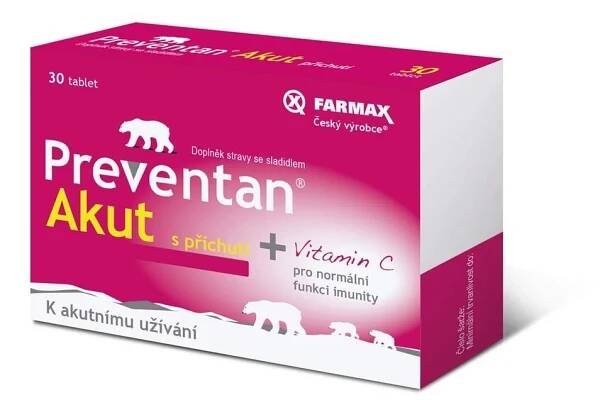 Preventan Akut s příchutí 30 tablet