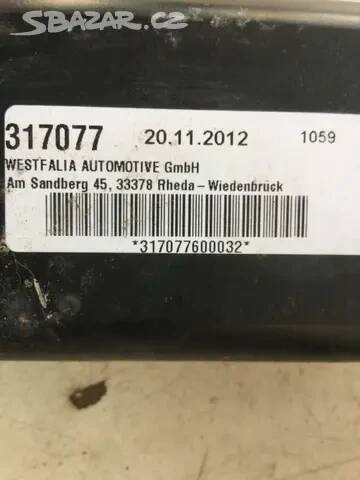 Tažné zařízení Westfalia  Škoda Yeti 5L0804875B