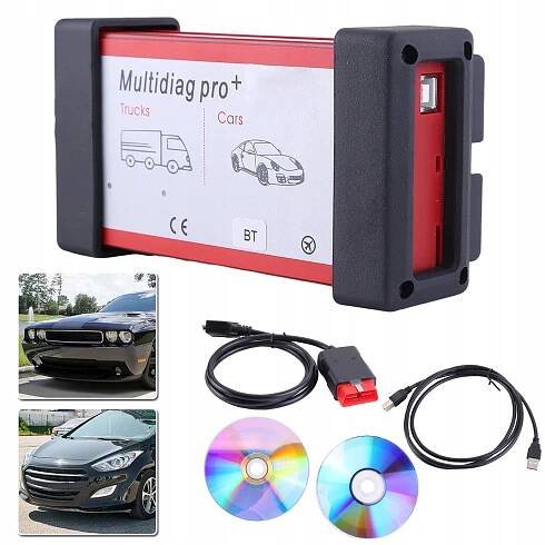 DVOUDESKOVÝ PŘÍSTROJ PRO DIAGNOSTIKU ZÁVAD AUTOMOBILŮ PRO + ODB2
