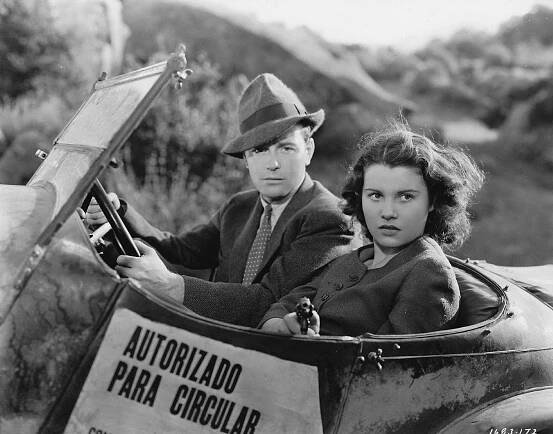 Poslední vlak od Madridu - Z filmu - Lew Ayres, Olympe Bradna