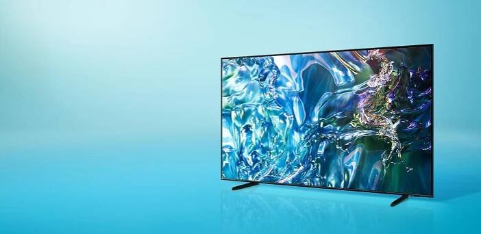 nový QLED televizor Samsung QE50Q60D 50" 4K UHD smart TV Výška výrobku se stojanem 68.17 cm