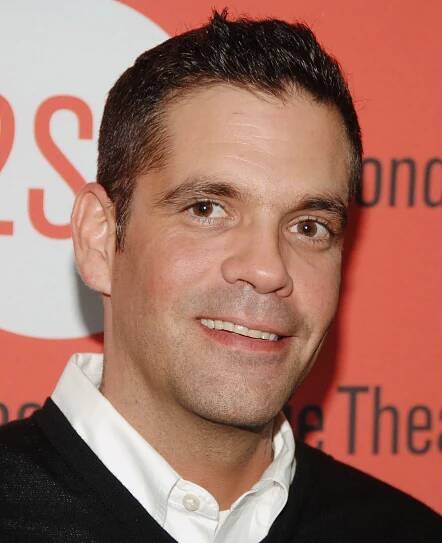 Nicky Katt arrives at the opening night of Second Stage Theatre's production of Eric Bogosian's 