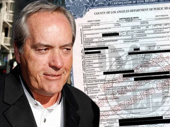 Powers Boothe Died of Heart Attack Due to Pancreatic Cancer, According to Death Certificate