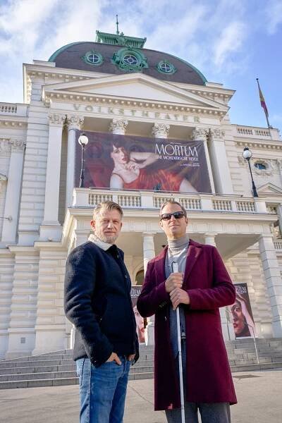 Andreas Günther, Philipp Hochmair - Der Wien-Krimi: Blind ermittelt - Mord an der Donau - Promo