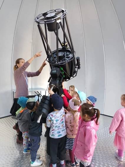 Návšteva DSB-Observatória - DEUTSCHESCHULE