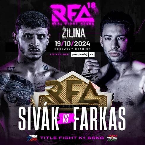 RFA 18: Václav Sivák zvíťazil, ale prišiel o titul, Boráros opäť šokujúco prehral