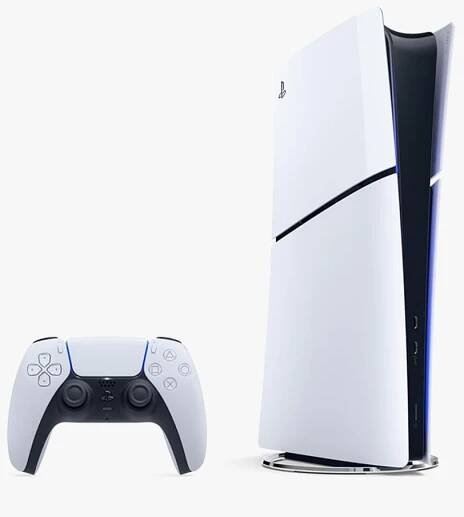 Sony PlayStation 5 Digital (typ modelu - slim) (PS711000049751) bílá