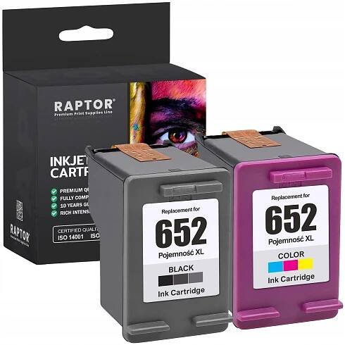 Sada Náplně do tiskárny HP 652 XL sada PREMIUM