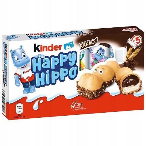 Ferrero Kinder Happy Hippo Cacao 103,5 g