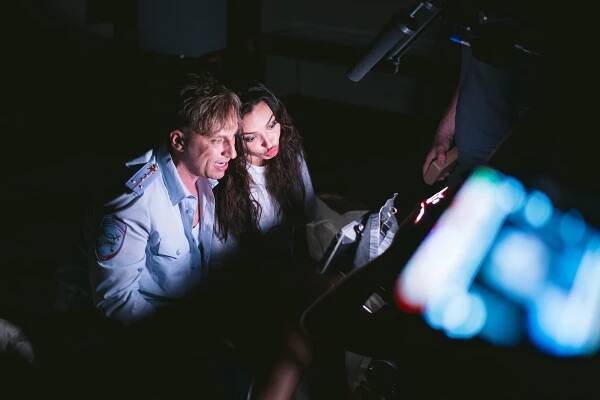 Dmitrij Nagijev, Olga Serjabkina - Samyj lučšij děň - Z natáčení