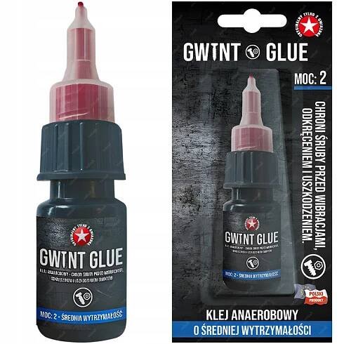 ANAEROBNÍ LEPIDLO GLUE ZÁVIT NA ZÁVITY STŘEDNÍ PEVNOST TĚSNĚNÍ 8g