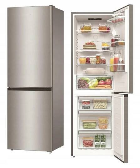 Chladnička NO FROST Gorenje NRK61CS2XL4 185cm inox C 204/96l invertor Hlavní barva stříbrná/šedá