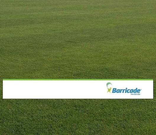 New Product Arrival Barricade – Turf Division