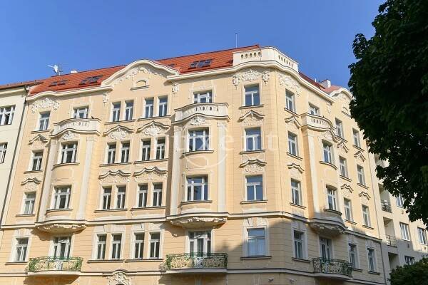 Pronájem elegantního bytu 2+kk/S, 44 m2, Praha - Vršovice | Luxent
