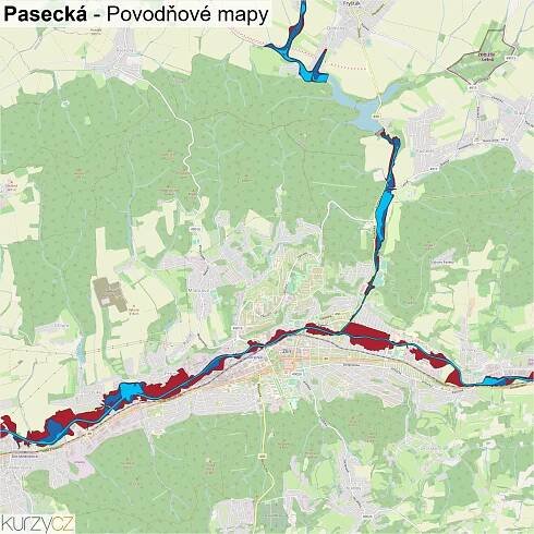 Pasecká - mapy | Kurzy.cz