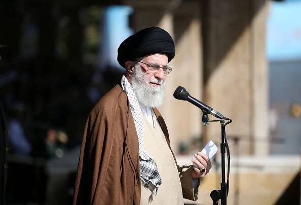 Iran's Supreme Leader Ayatollah Ali Khamenei attends armed forces graduation ceremony in Tehran