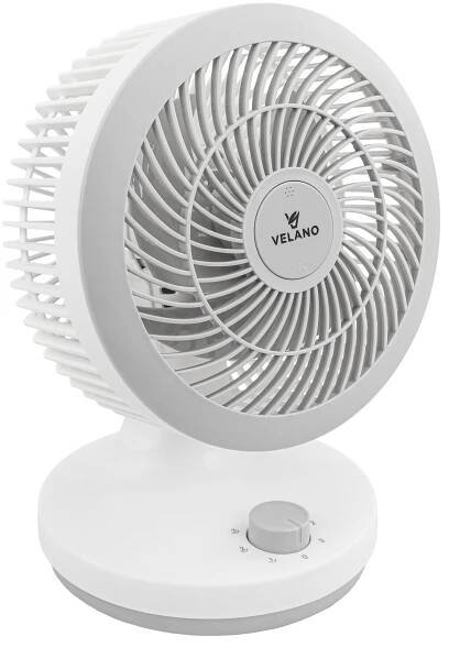 Stolní ventilátor, bílý