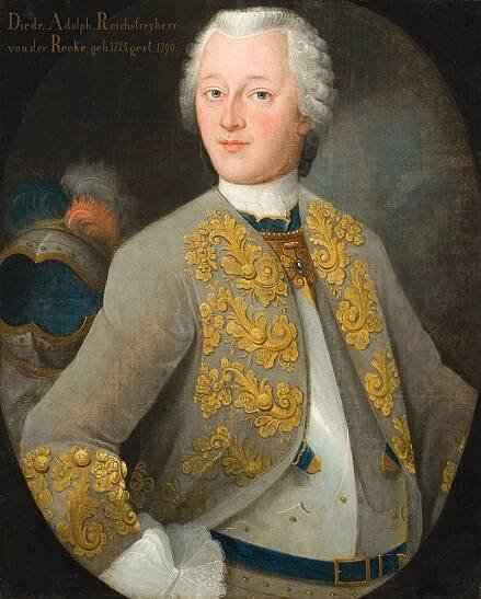 Portret Dietricha Adolfa von der Recke