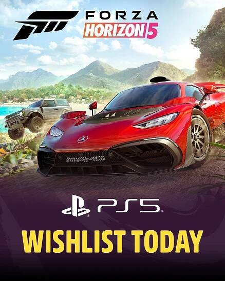 Oficiálně: Forza Horizon 5 míří na konzoli PlayStation 5 - novinka | www.konzolista.cz