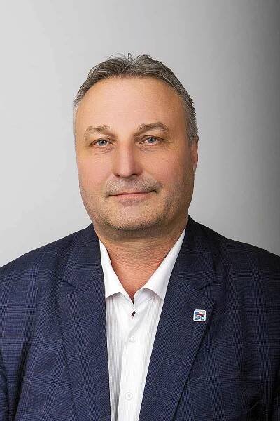 SPD - Pavel Staněk, 57 let, místostarosta města Rychvald, krajský zastupitel, Rychvald.