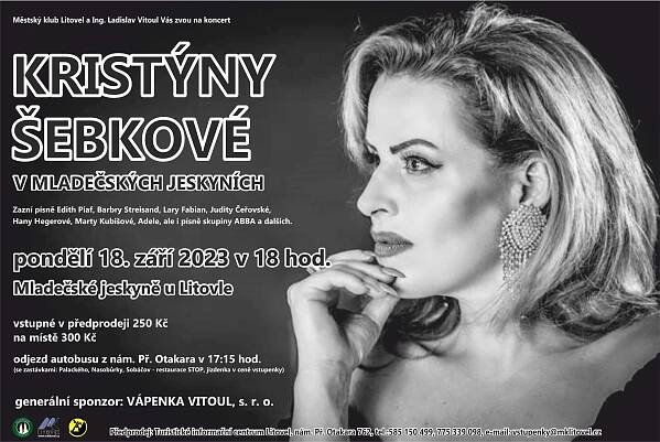 Kristýna Šebková v Mladečských jeskyních, 18. 9. 2023 | Správa jeskyní České republiky