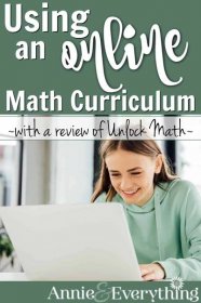 Using an online math curriculum can be the perfect way for your teen to do math on their own. Unlock Math is a great choice with stellar customer service.