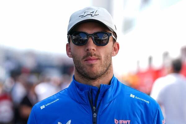 Pierre Gasly of the Alpine F1 team.
