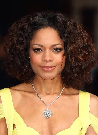 Naomie Harris arrives at the Orange British Academy Film Awards (BAFTA) at The Royal Opera House on February 12, 2012 in London, England