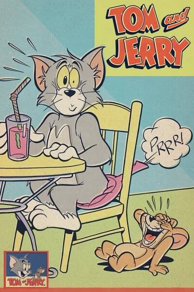 Plakát, obraz Tom & Jerry - Comics Cover | Dárky a merch | Posters.cz