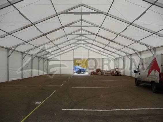Fotogalerie textilních hal Forum Alfa | Forum stany