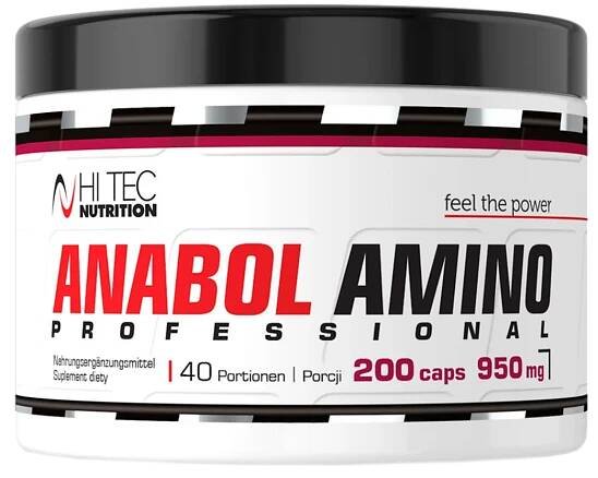 HiTec Nutrition Anabol Amino Professional - 200 kapslí 