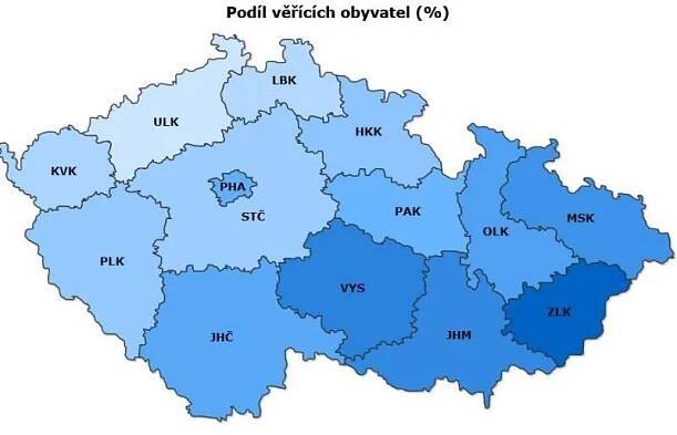 Sčítání lidu 2021: V Česku ubývá věřících, kteří se hlásí k tradičním církvím / Christnet.eu