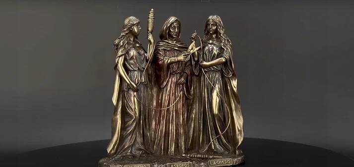 ŘECKÉ BOHYNĚ OSUDU – ORIGINÁLNÍ SOCHA VERONESE MÉ ZNAČKOVÉ ZNAČKY WU77884A4 za 2574.00CZK - Allegro