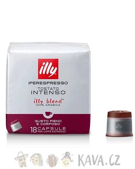 Illy iperEspresso HES Intenso kávové kapsle 18 ks