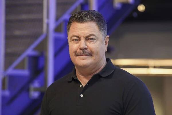Nick Offerman attributes his success to growing up in Minooka