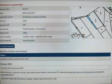 Prodej lesního pozemku 5784m2 s elektro přípojkou | jenreality.cz