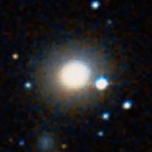 DSS image of elliptical galaxy NGC 4240